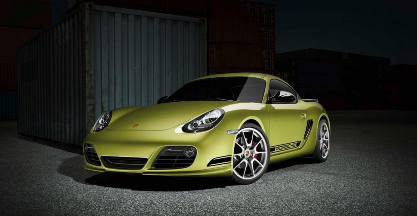 Авто обои Porsche Cayman R 2011