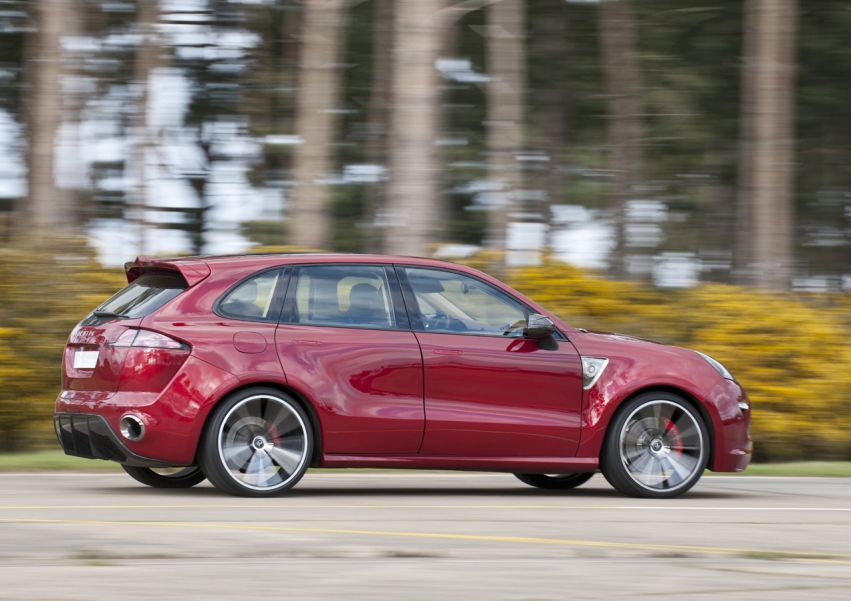 Авто обои Porsche Cayenne Eterniti Artemitis 2012