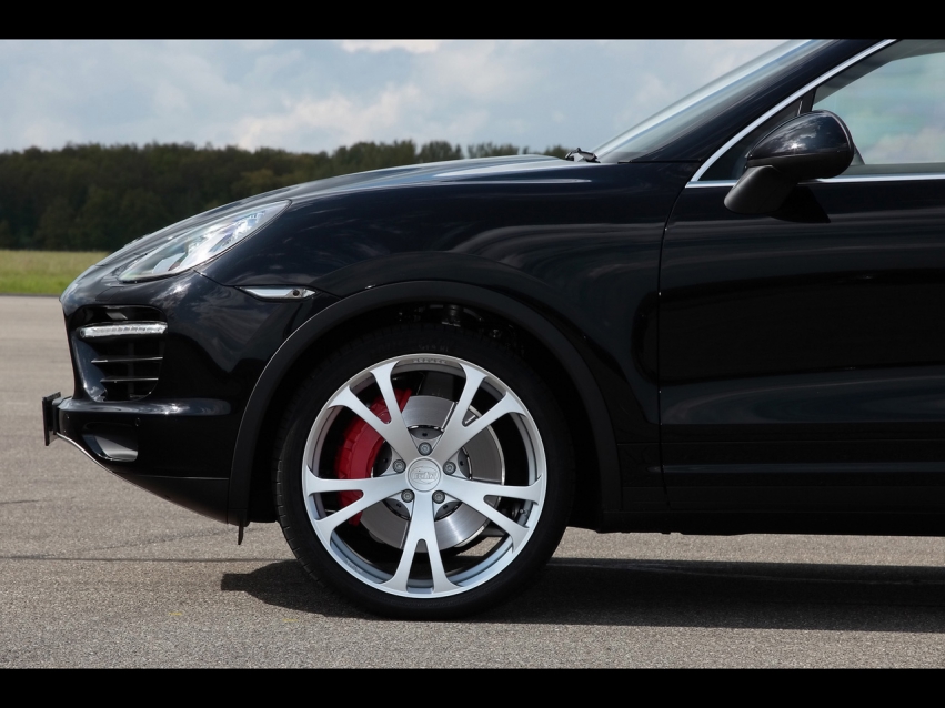 Авто обои Porsche Cayenne Individualization TechArt 2010