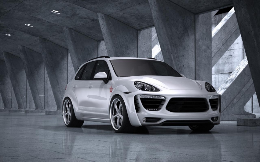 Авто обои Porsche Cayenne Met-R Radical Star