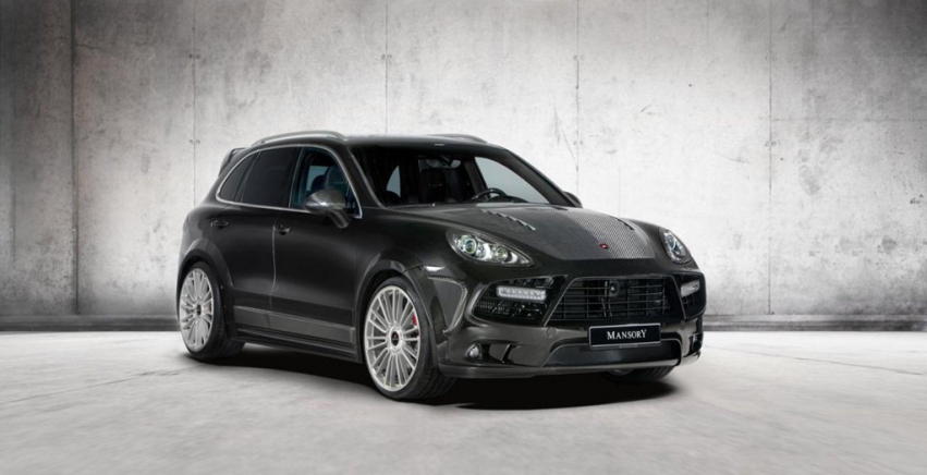 Авто обои Porsche Cayenne II Mansory