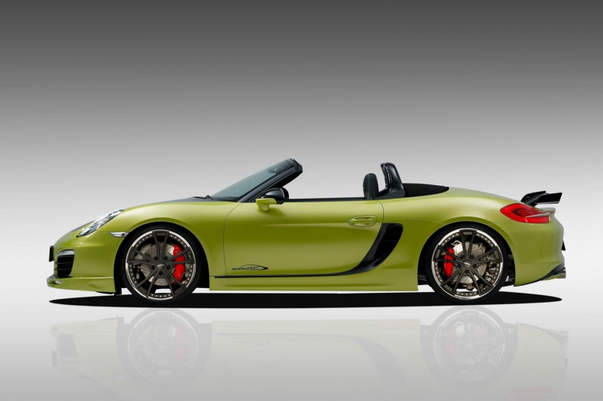 Авто обои Porsche Boxster 981 by SpeedART SP81-R 2012