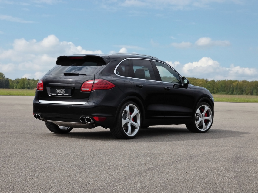 Авто обои Porsche Cayenne Individualization TechArt 2010