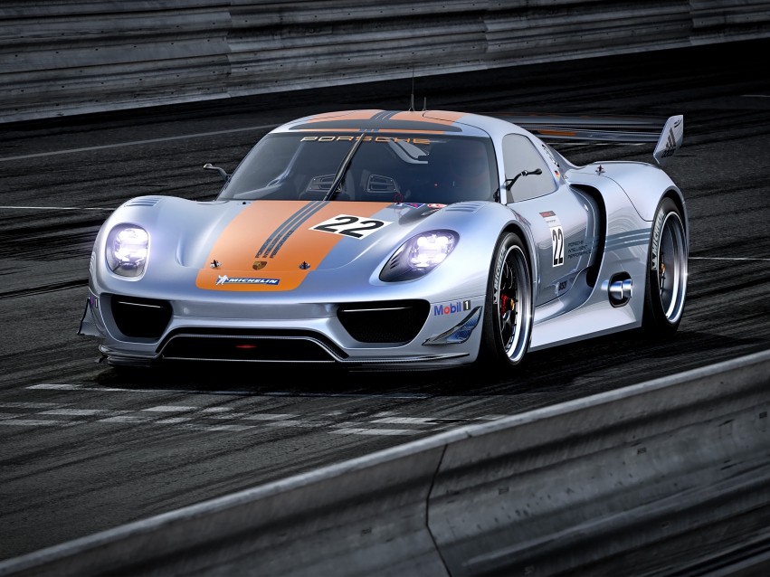 Авто обои Porsche 918 RSR Hybrid