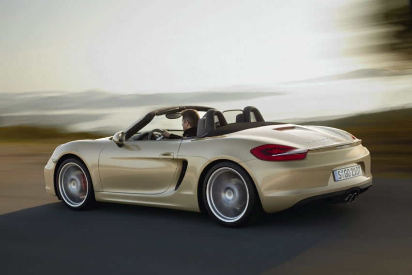 Авто обои Porsche Boxster 2013