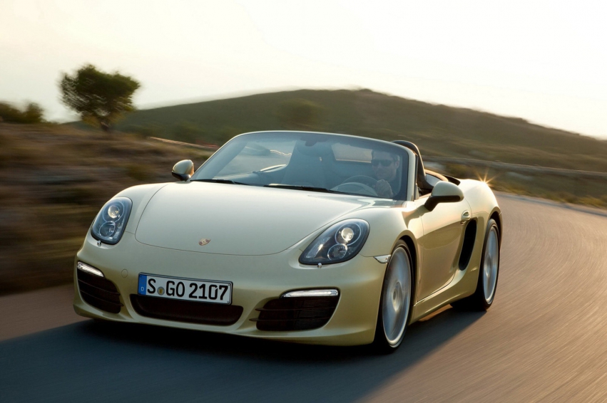 Авто обои Porsche Boxster 2013