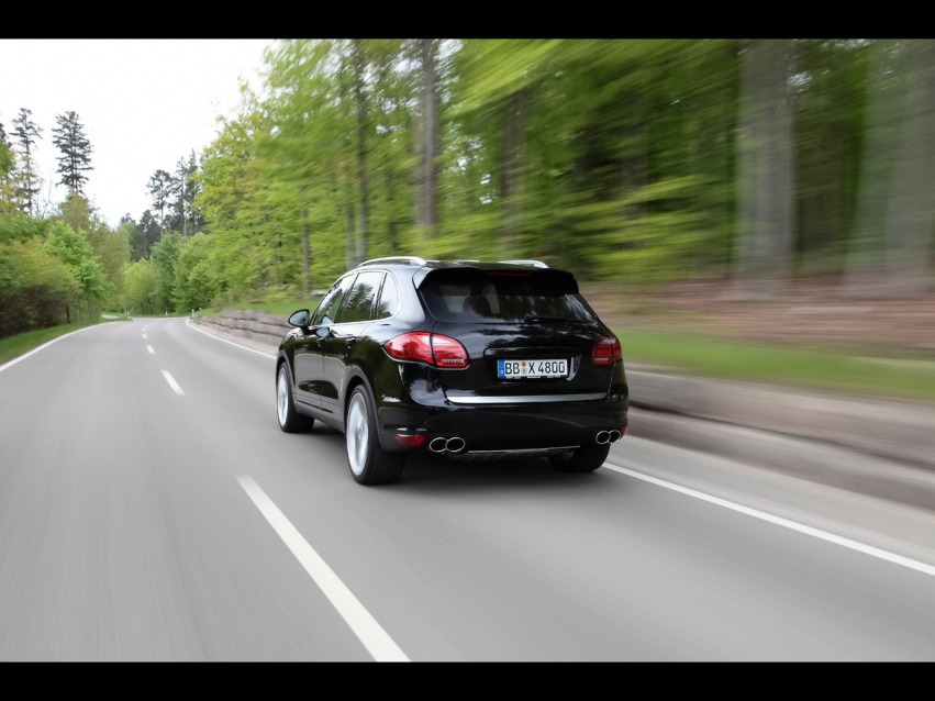 Авто обои Porsche Cayenne Individualization TechArt 2010