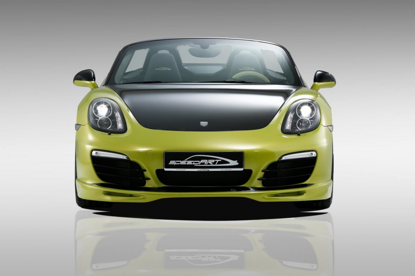 Авто обои Porsche Boxster 981 by SpeedART SP81-R 2012