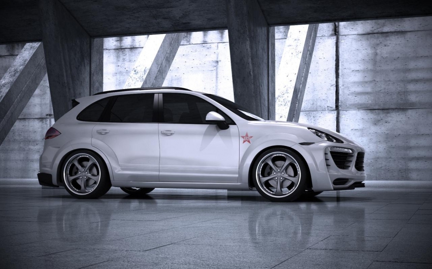 Авто обои Porsche Cayenne Met-R Radical Star