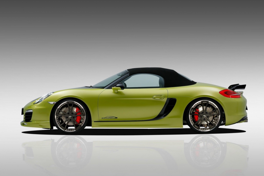 Авто обои Porsche Boxster 981 by SpeedART SP81-R 2012