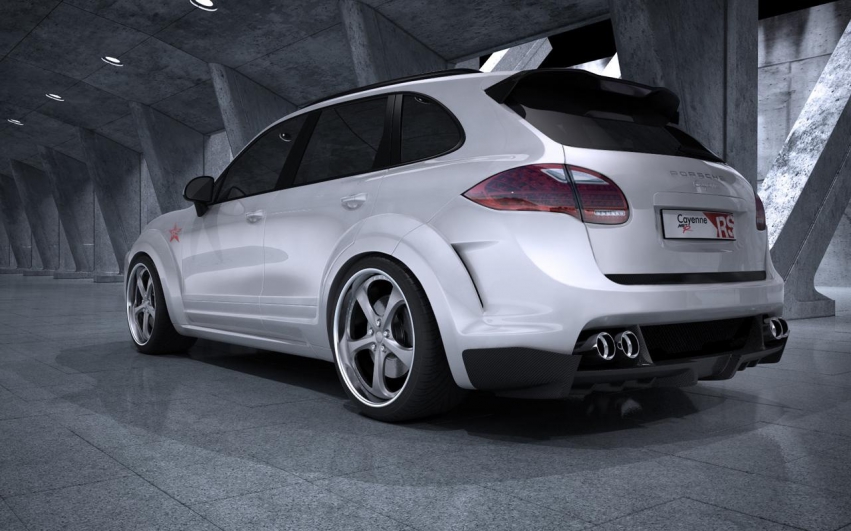 Авто обои Porsche Cayenne Met-R Radical Star