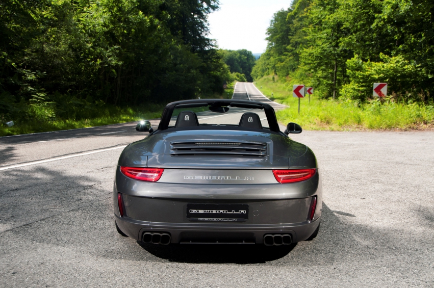 Авто обои Porsche 911 Carrera S cab with Gemballa GT aero and tech package