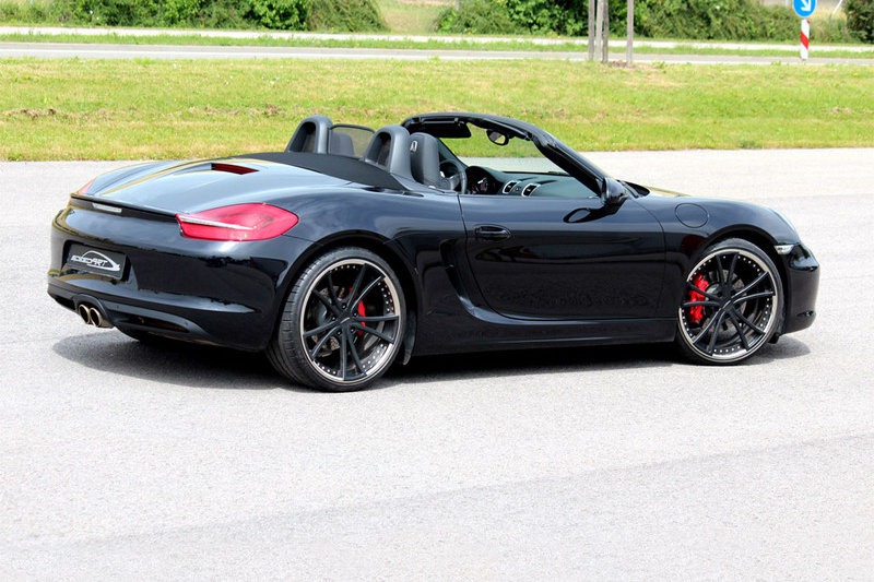 Авто обои Porsche Boxster 981 by SpeedART SP81-R 2012