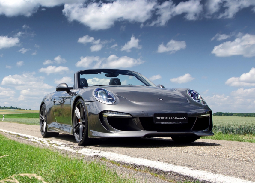 Авто обои Porsche 911 Carrera S cab with Gemballa GT aero and tech package