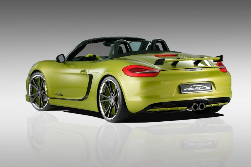 Авто обои Porsche Boxster 981 by SpeedART SP81-R 2012