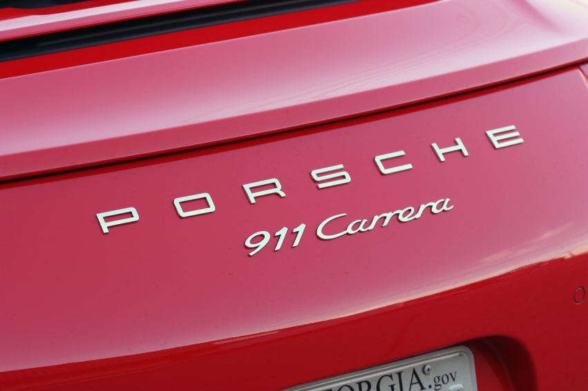 Авто обои Porsche 911 Carrera Cabriolet: 2012