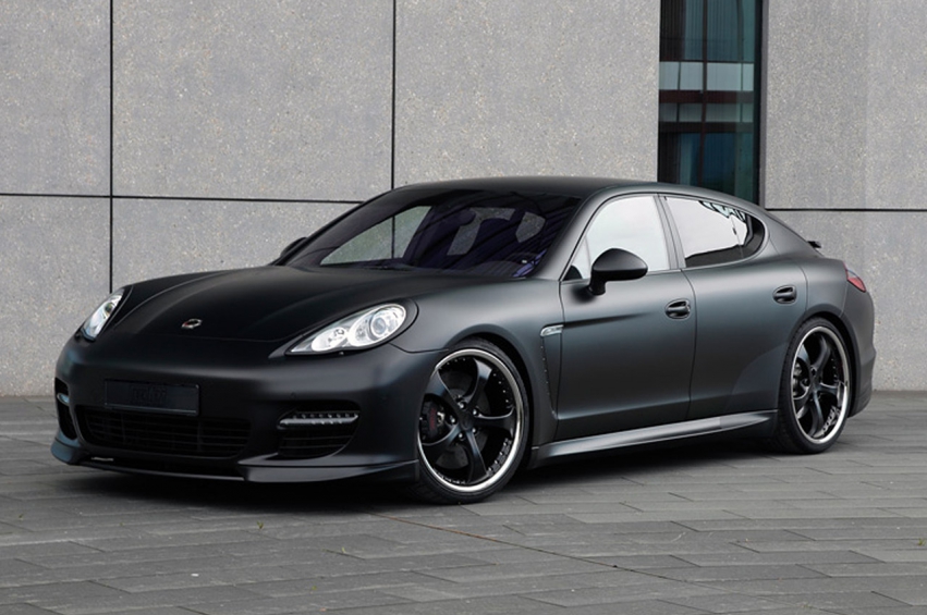 Авто обои Porsche Panamera TechArt Black Edition