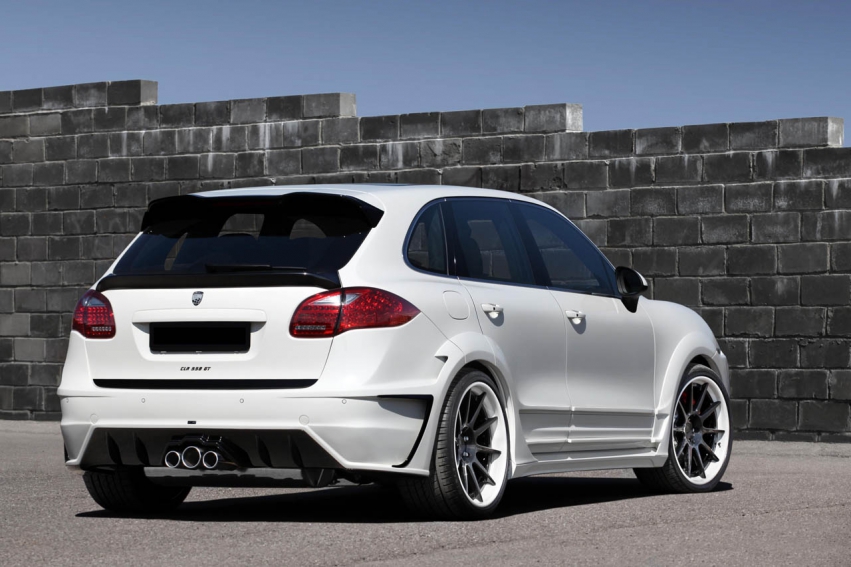 Авто обои Porsche Cayenne CLR 558 GT by Lumma Design