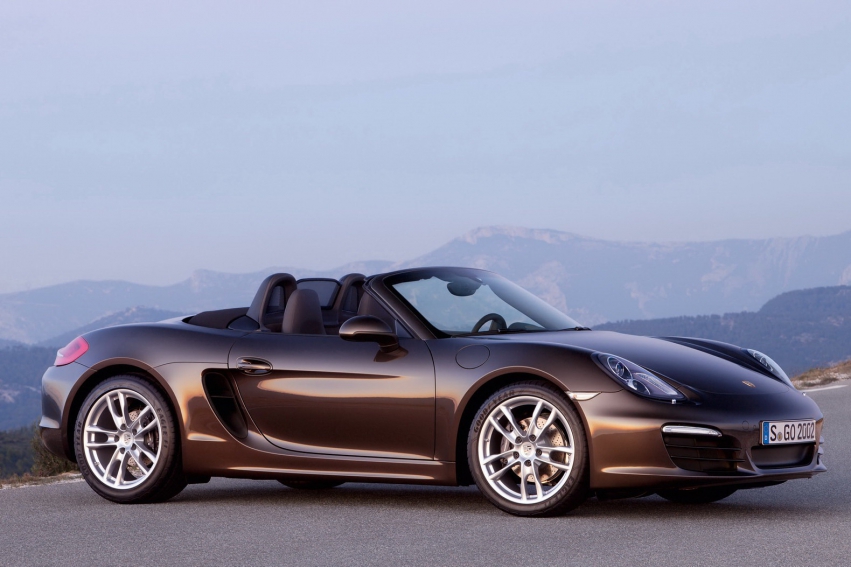 Авто обои Porsche Boxster 2013