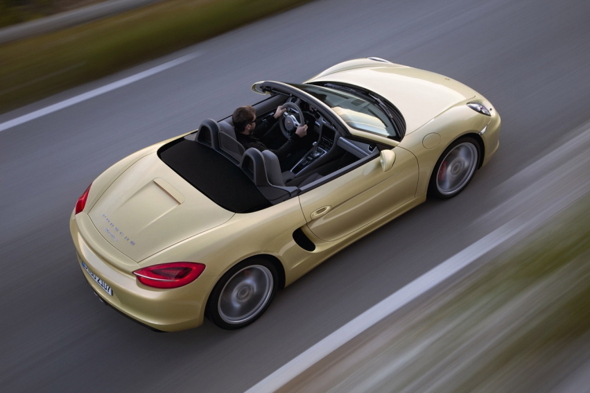 Авто обои Porsche Boxster 2013