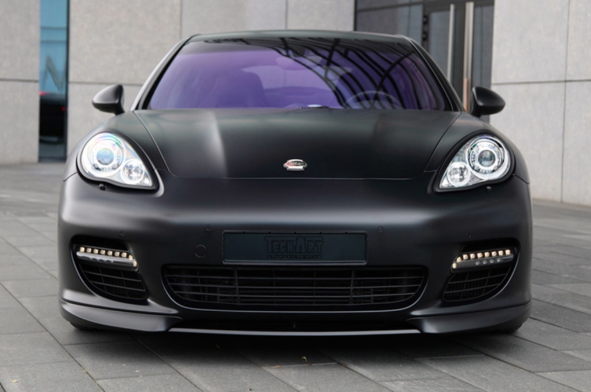 Авто обои Porsche Panamera TechArt Black Edition