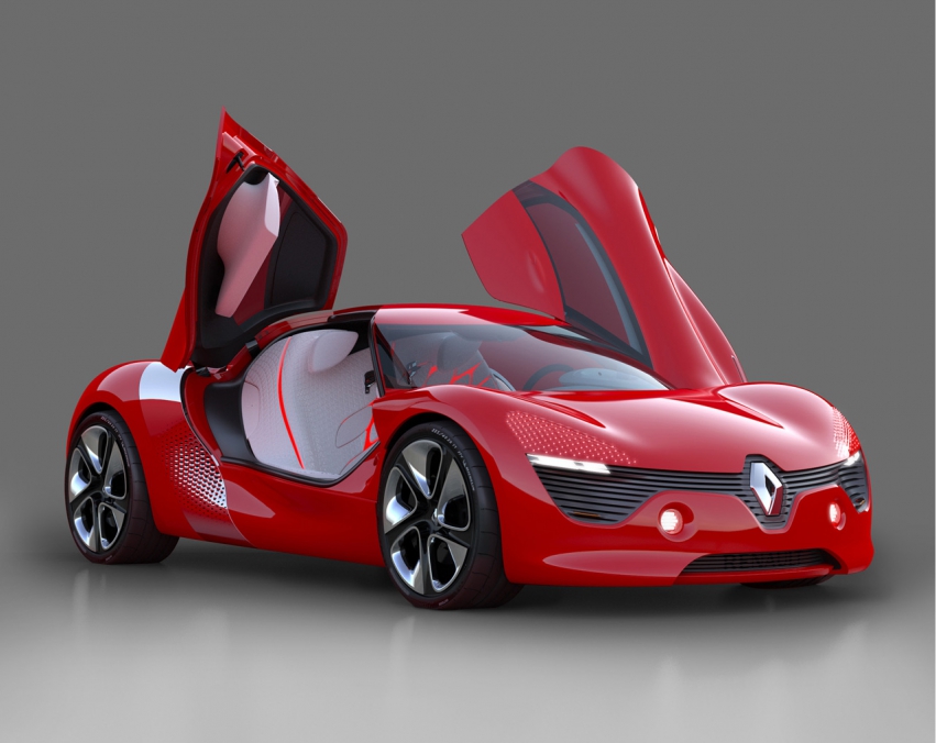 Авто обои Renault DeZir concept