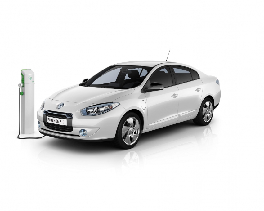 Авто обои Renault Fluence Z.E 2012