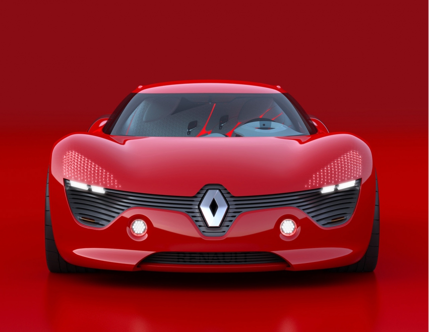 Авто обои Renault DeZir concept