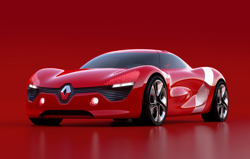 Авто обои Renault DeZir concept