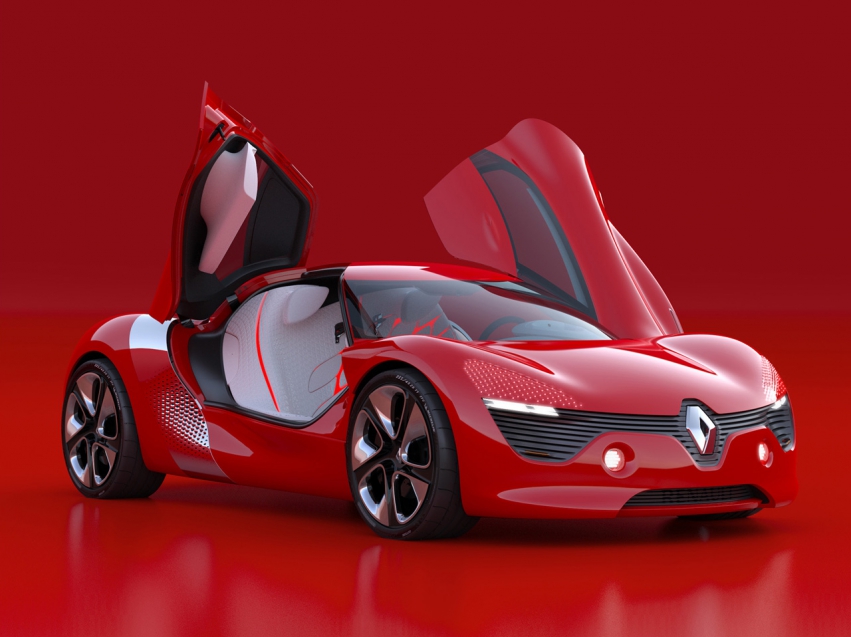 Авто обои Renault DeZir concept