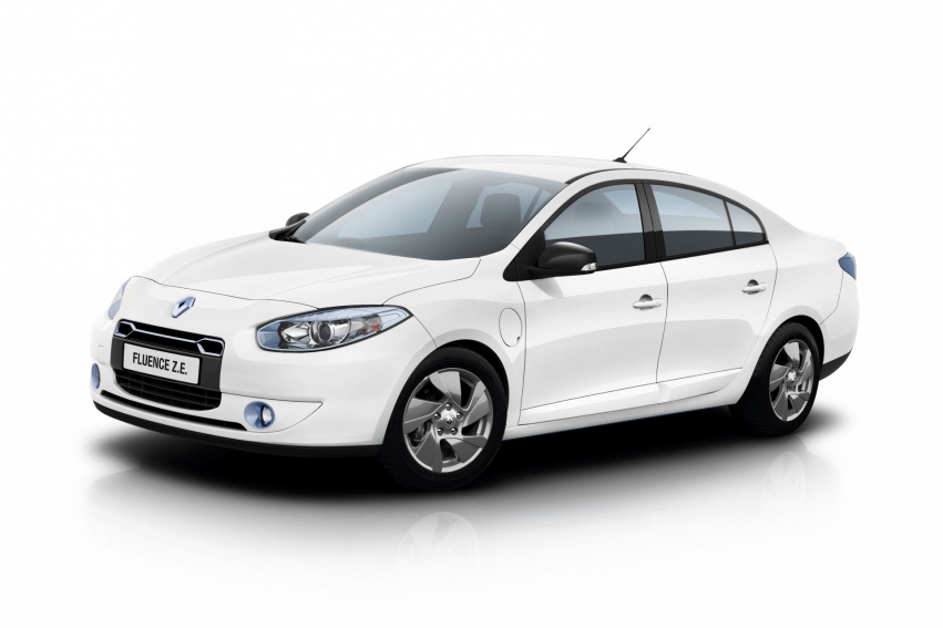 Авто обои Renault Fluence Z.E 2012