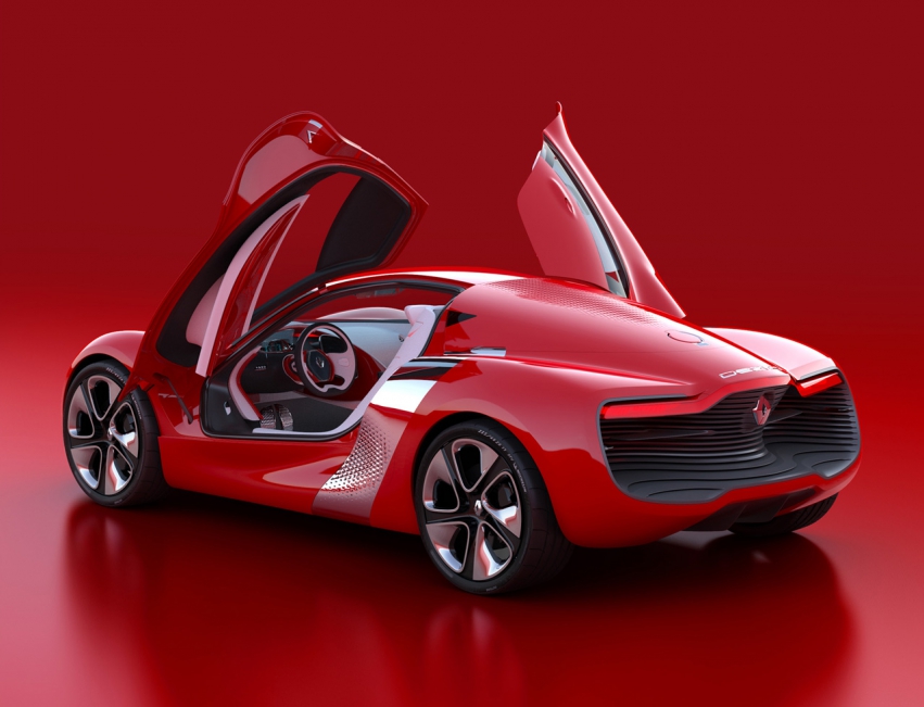 Авто обои Renault DeZir concept