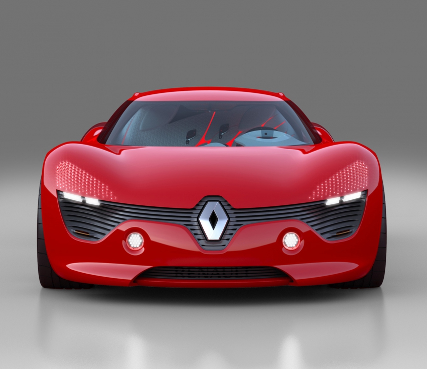 Авто обои Renault DeZir concept