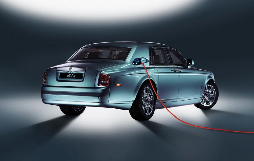 Авто обои Rolls-Royce Phantom 102EX Experimental Electric 2011