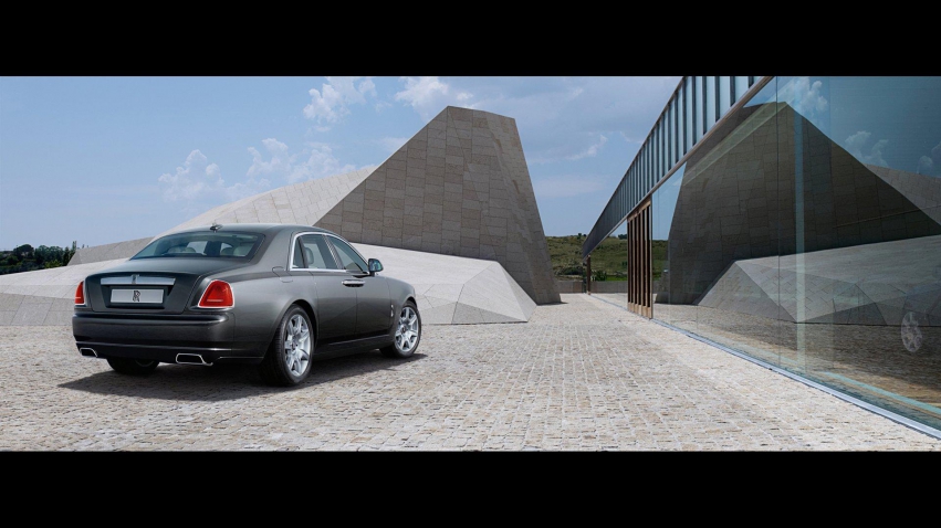 Авто обои Rolls-Royce Ghost 2012