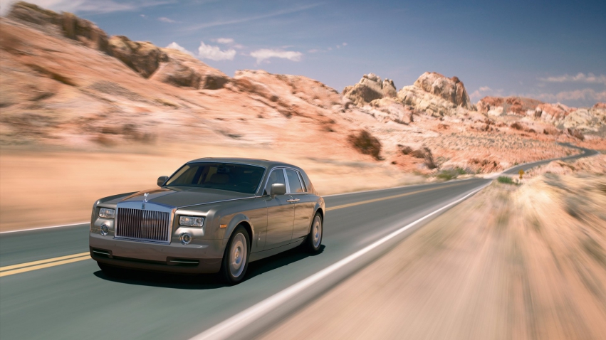 Авто обои Rolls-Royce Phantom 2012