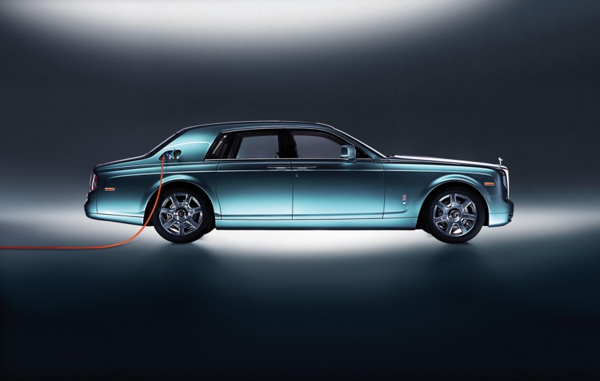 Авто обои Rolls-Royce Phantom 102EX Experimental Electric 2011