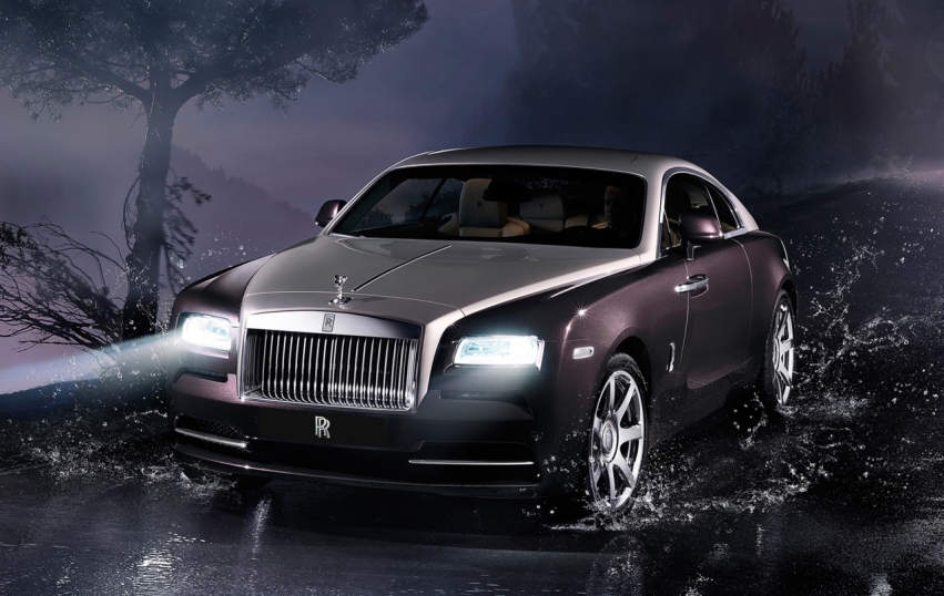 Авто обои Rolls-Royce Wraith 2013