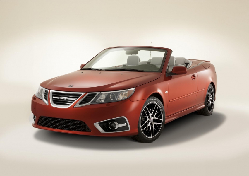 Авто обои Saab 9-3 2011