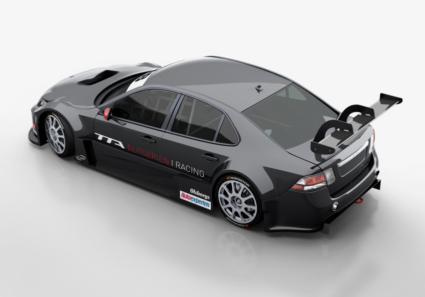 Авто обои Saab 9-3 TTA by Flash Engineering