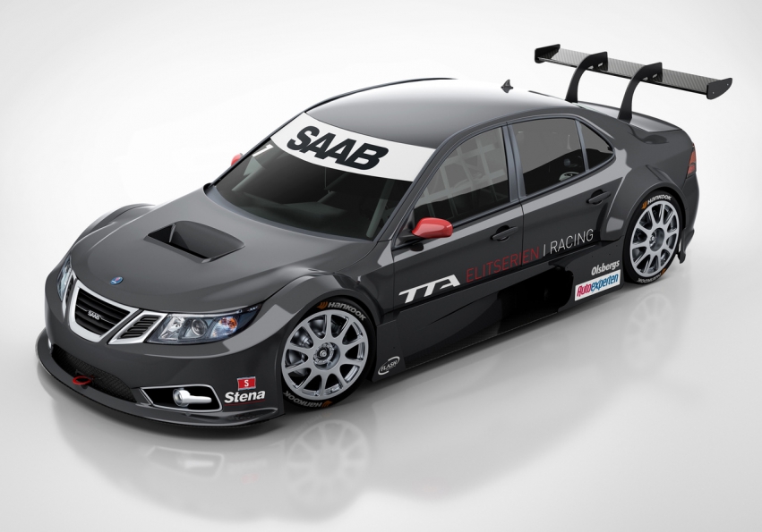 Авто обои Saab 9-3 TTA by Flash Engineering