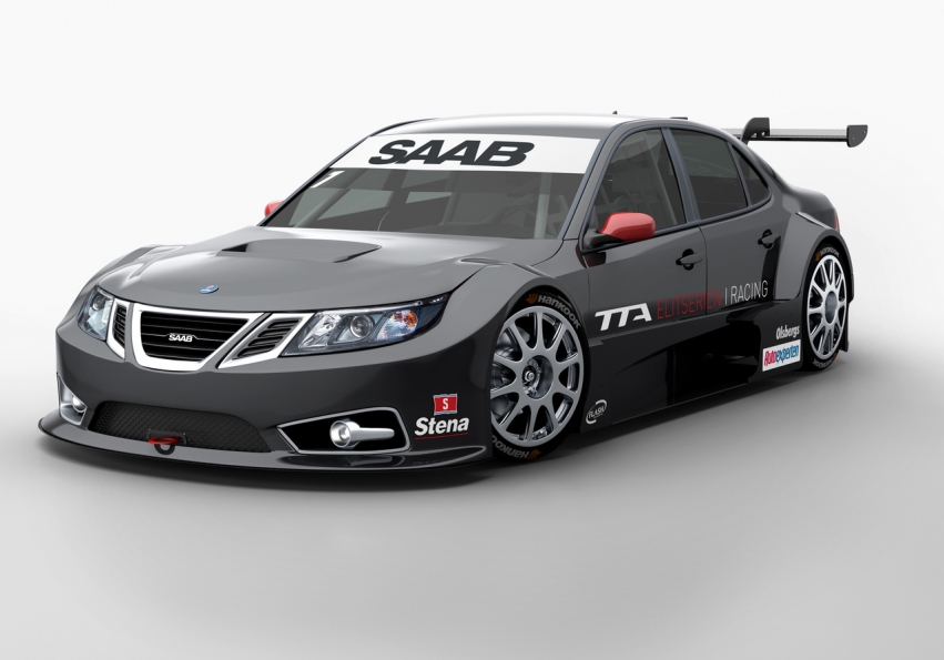 Авто обои Saab 9-3 TTA by Flash Engineering