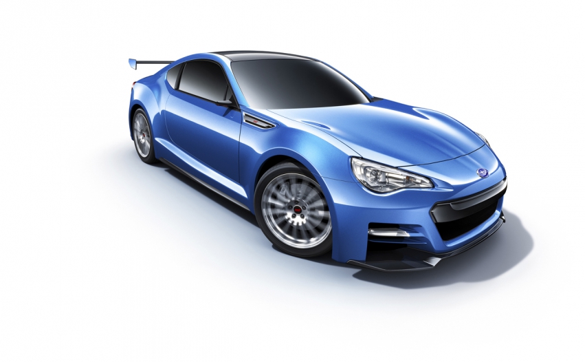 Авто обои Subaru BRZ Concept STI