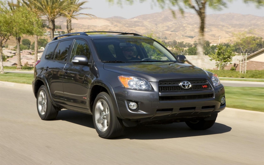 Авто обои Toyota RAV4 SUV 2012