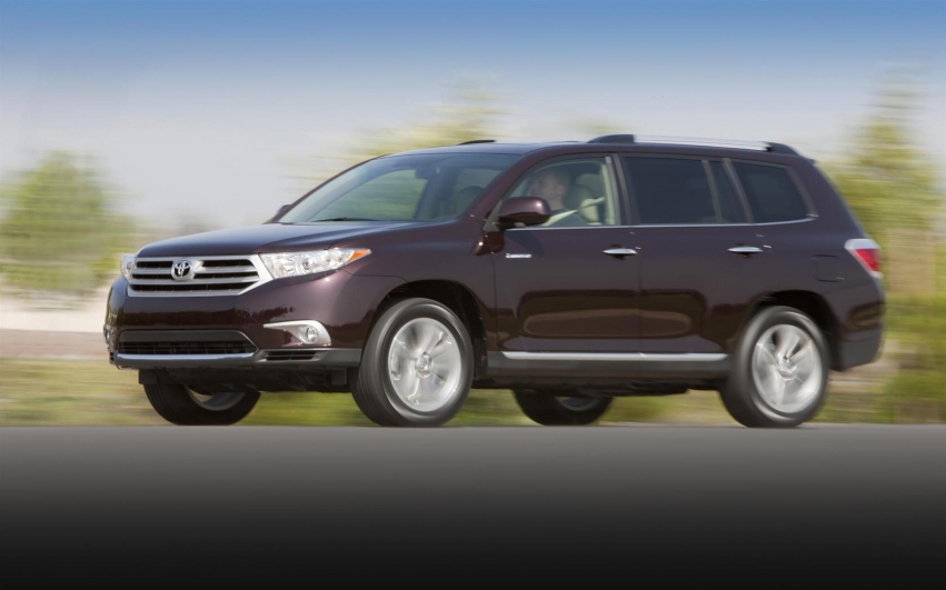 Авто обои Toyota Highlander SUV 2011