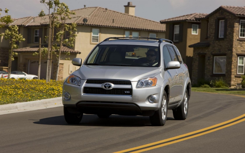 Авто обои Toyota RAV4 SUV 2012