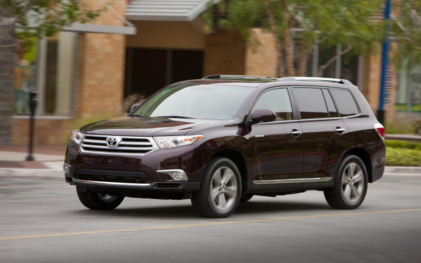 Авто обои Toyota Highlander SUV 2011