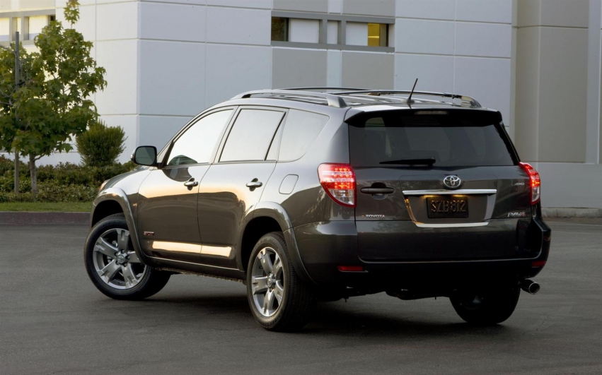 Авто обои Toyota RAV4 SUV 2012