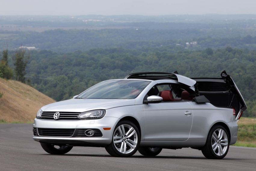 Авто обои Volkswagen Eos 2012