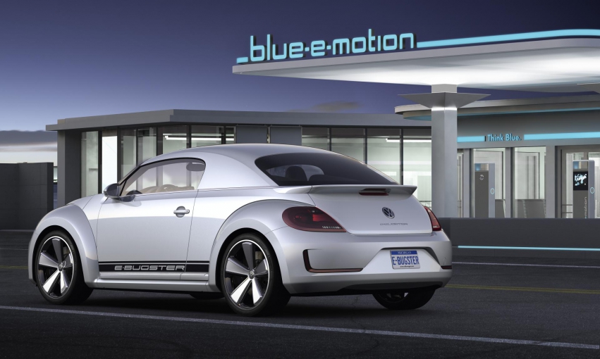 Авто обои Volkswagen E-Bugster Concept 2012